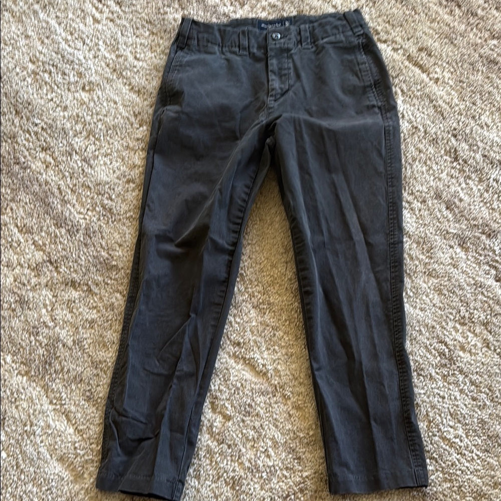 🍍Abercrombie & Fitch men’s langdon pants🍍Sz 30x30-gray🍍